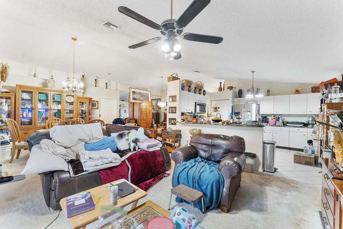 Living & Dining Area at 8207 White Rock Circle, Boynton Beach
