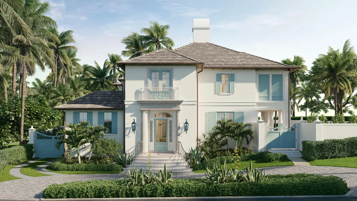 Front at 1285 N Ocean Boulevard, Palm Beach
