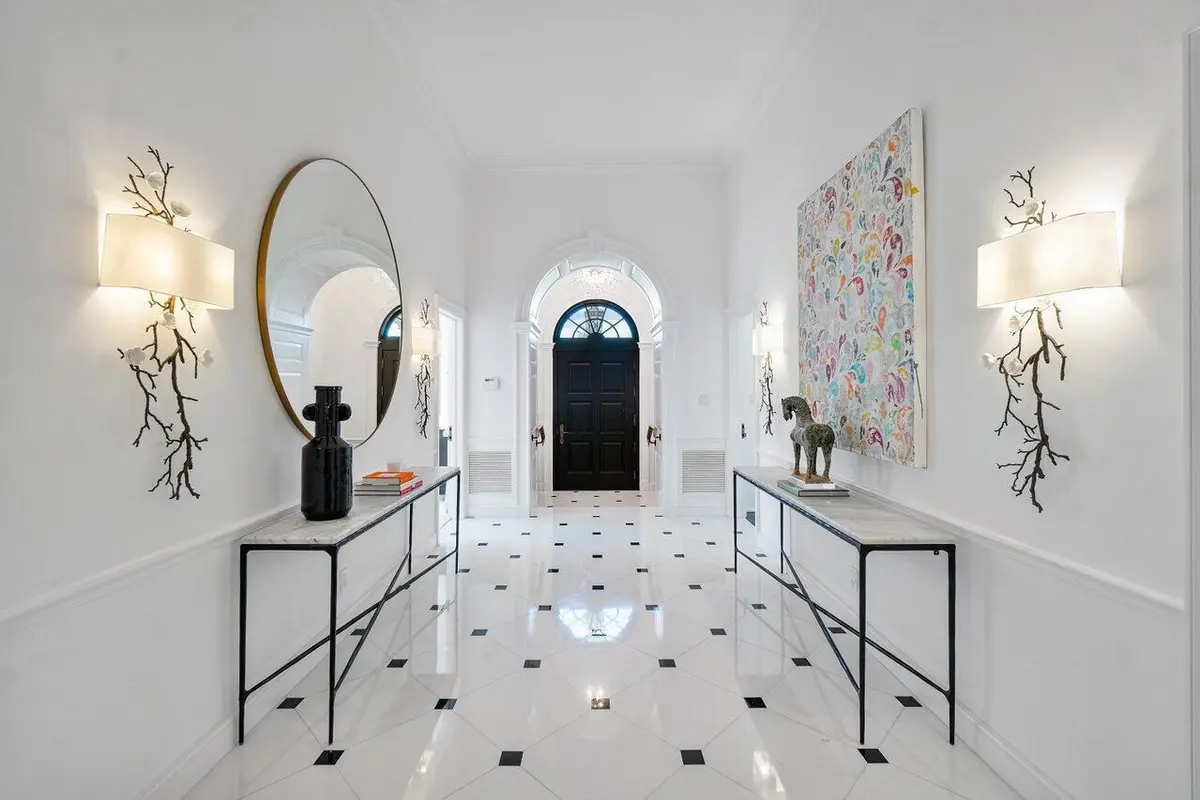 Foyer at 100 Regents Park Road, Palm Beach