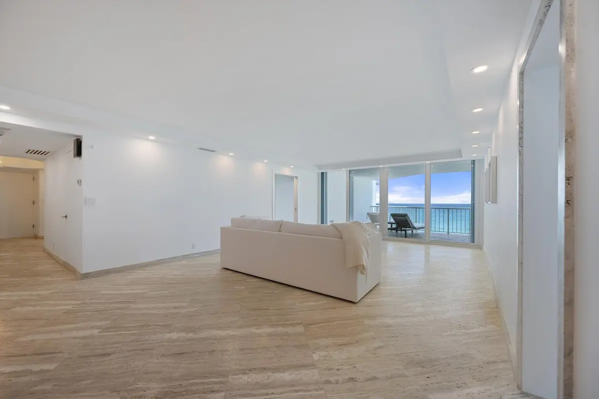 Living Area at 3170 S Ocean Boulevard 601n, Palm Beach