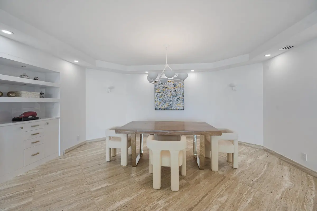 Dining Area at 3170 S Ocean Boulevard 601n, Palm Beach
