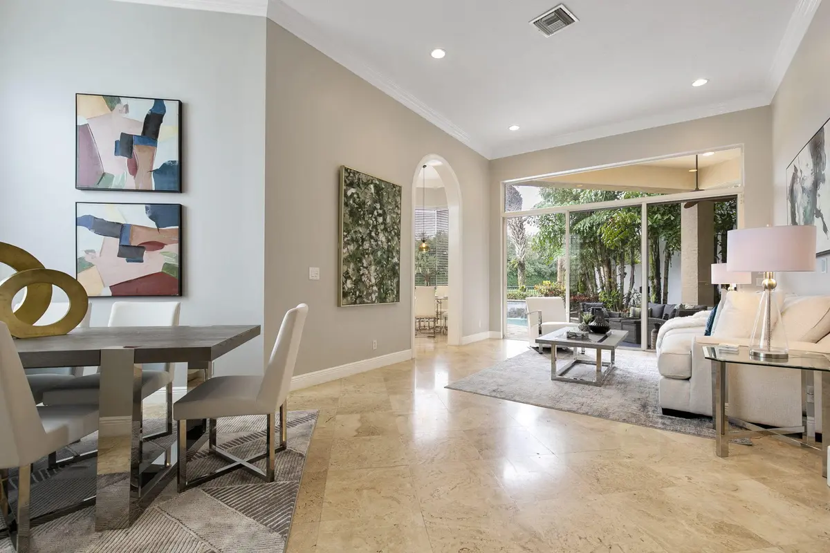 Dining/ Living at 130 Andalusia Way, Palm Beach Gardens