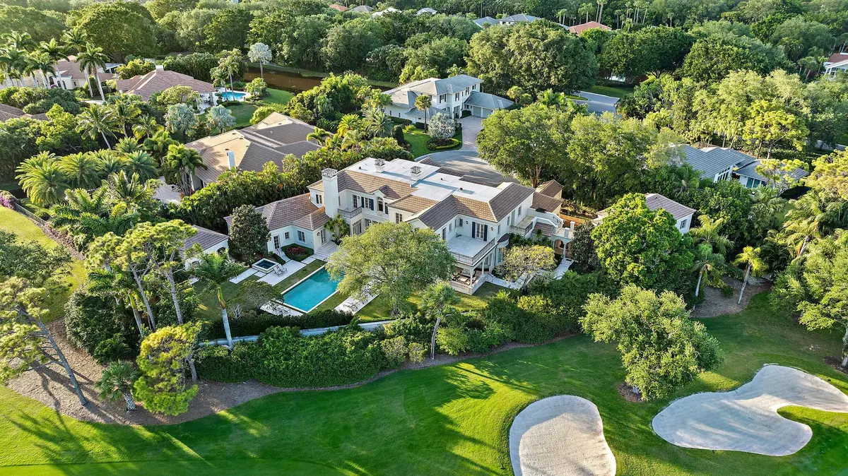 Aerial View at 13840 Le Mans Way, Palm Beach Gardens
