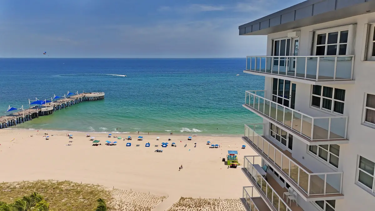 Unobstructed Full Ocean View at 111 N Pompano Beach Boulevard 1909, Pompano Beach