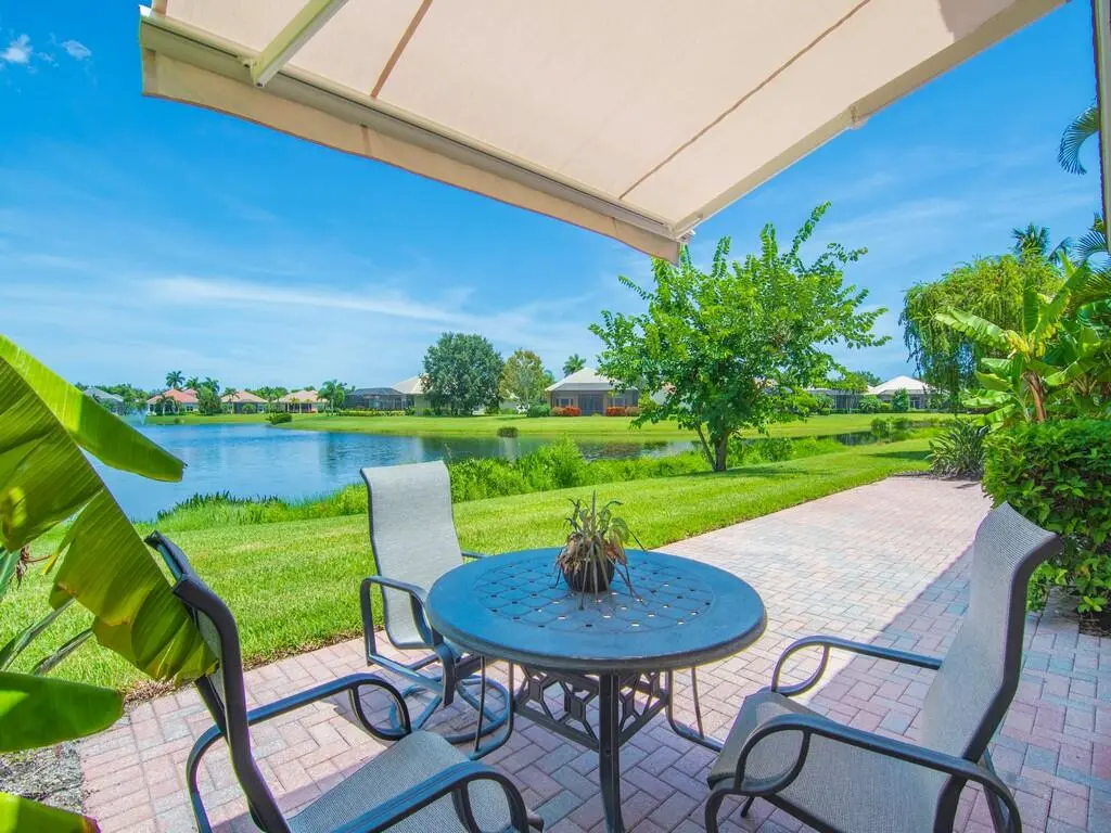 AWNING VIEW at 1208 Riverwind Circle, Vero Beach