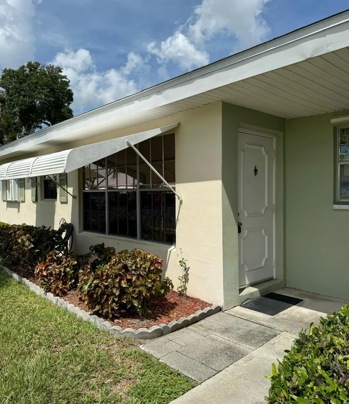 Front Door at 416 Sandpiper Drive C, Fort Pierce