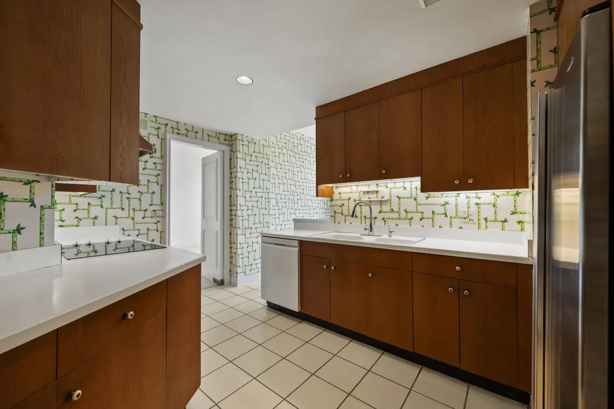 Kitchen at 120 Sunset Avenue W3b, Palm Beach