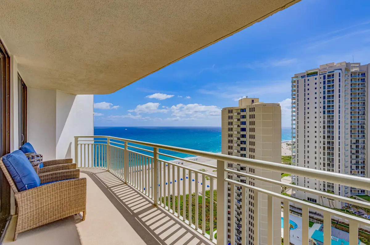 Balcony View at 3000 N Ocean Drive 22 G, Singer Island