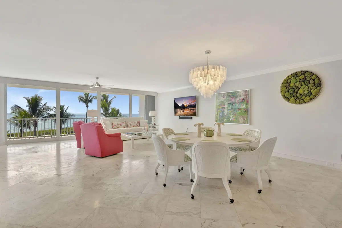living and dining at 2001 SE Sailfish Point Boulevard 303, Stuart
