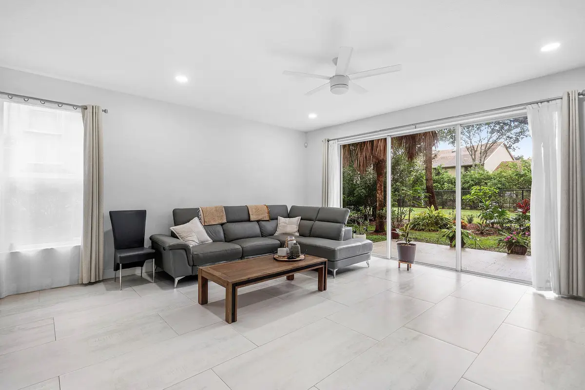 Living Room at 1031 Pinewood Lake Court, Greenacres