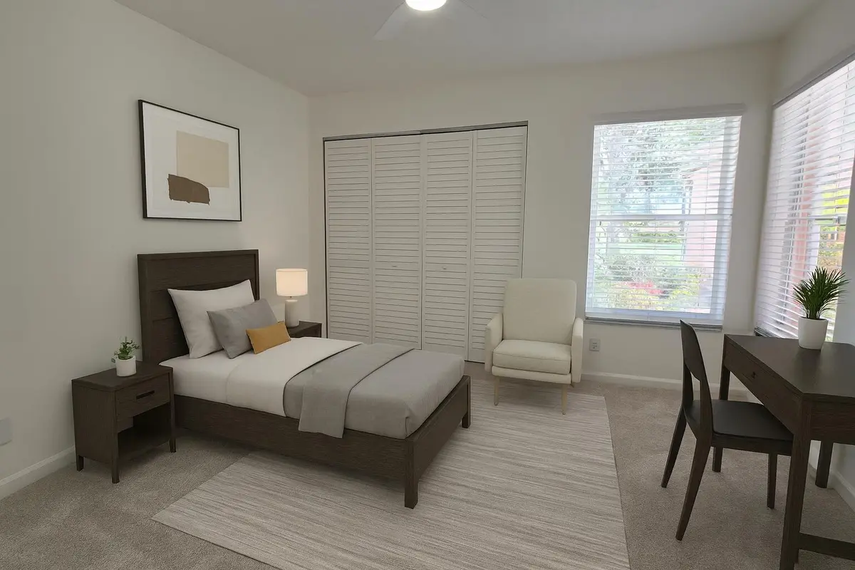 Guest Bed at 5622 Royal Lake Circle, Boynton Beach