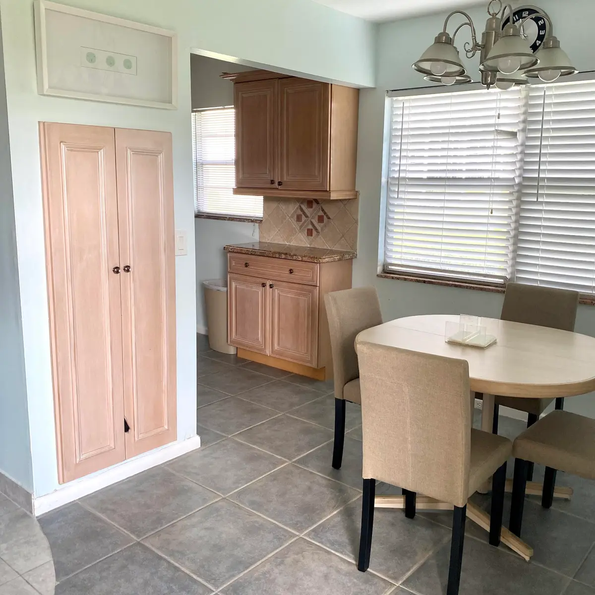Kitchen & DR at 392 Brighton J, Boca Raton