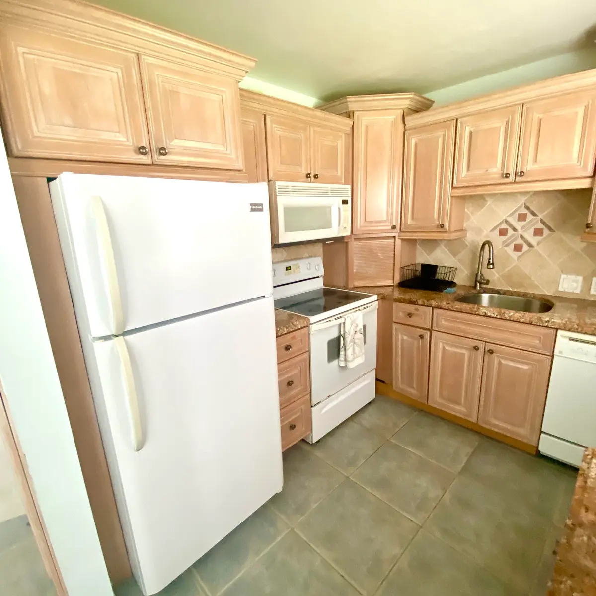 Kitchen at 392 Brighton J, Boca Raton