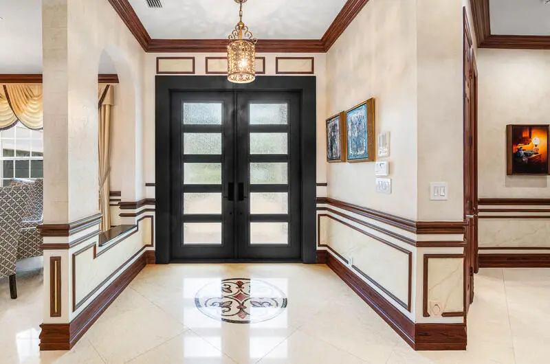 Grand entrance at 12 Martinique Cove, Palm Beach Gardens
