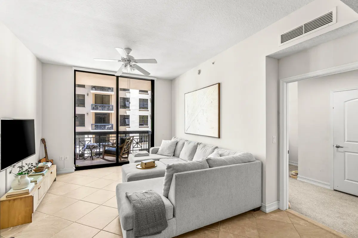 Living Room at 701 S Olive Avenue 1213, West Palm Beach