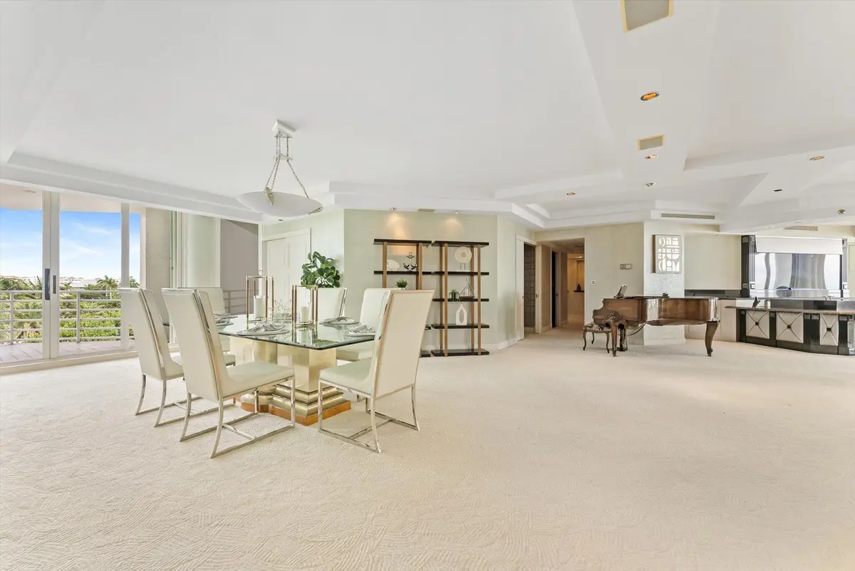Formal Dining Room at 800 S Ocean Boulevard 303, Boca Raton