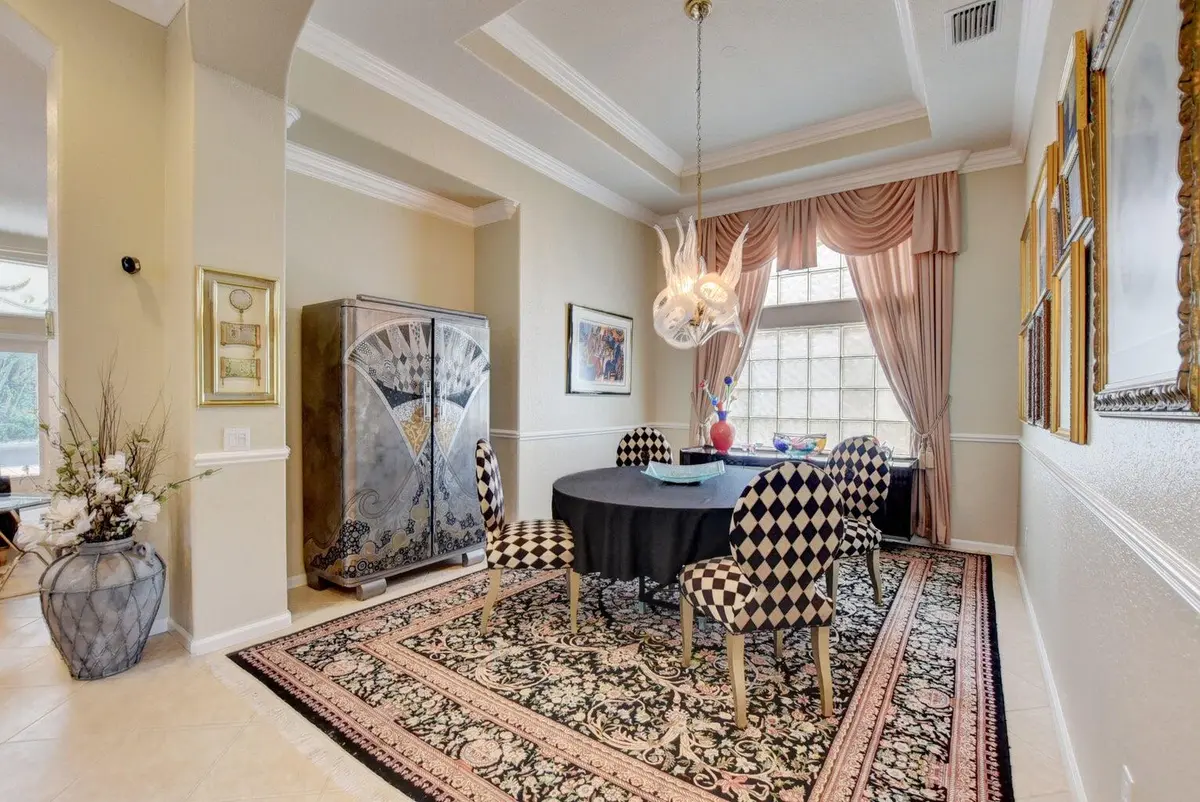 DINING ROOM at 7090 Prado Lake Drive, Delray Beach