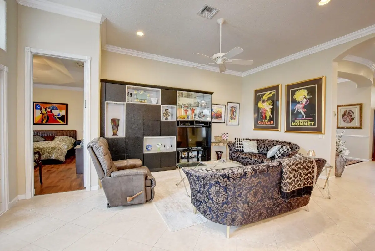 FAMILY ROOM at 7090 Prado Lake Drive, Delray Beach