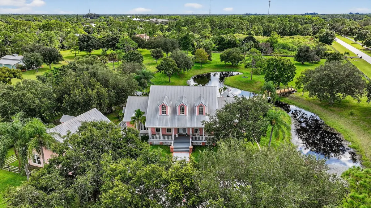 Aerial view at 4151 SW Sundown Lane, Palm City