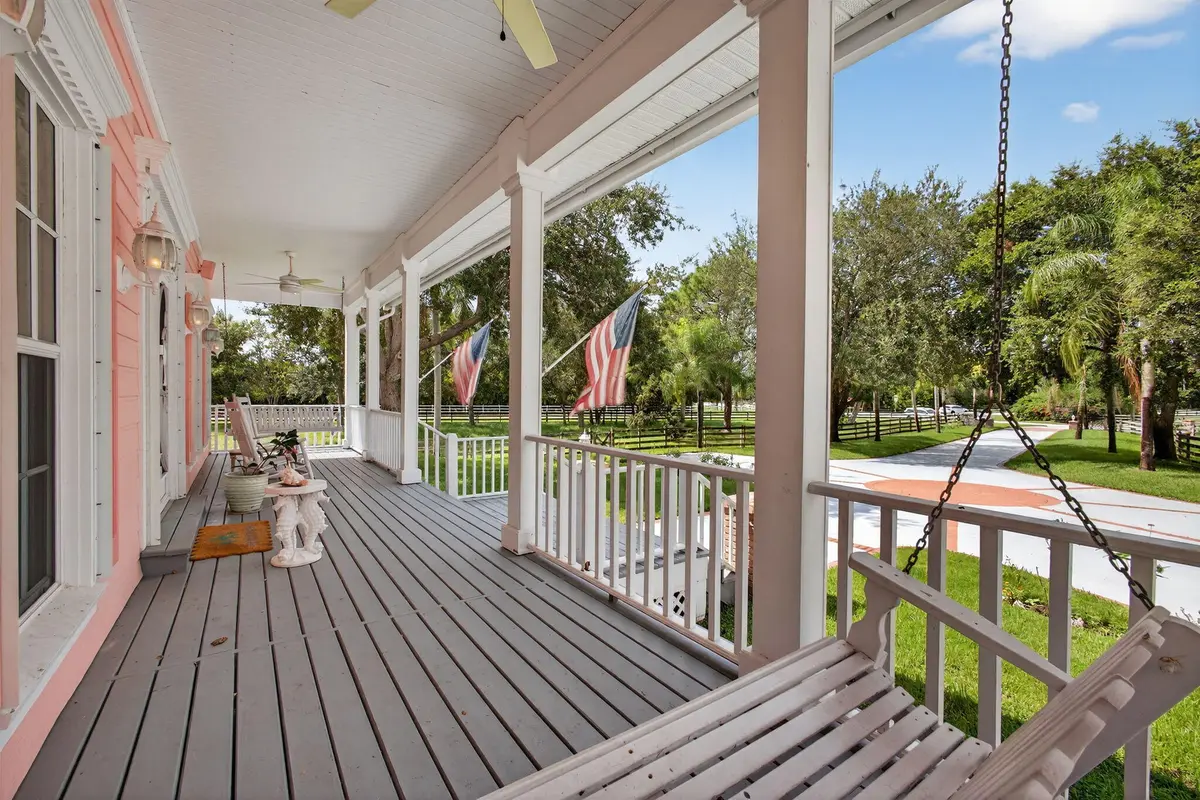 Front porch at 4151 SW Sundown Lane, Palm City