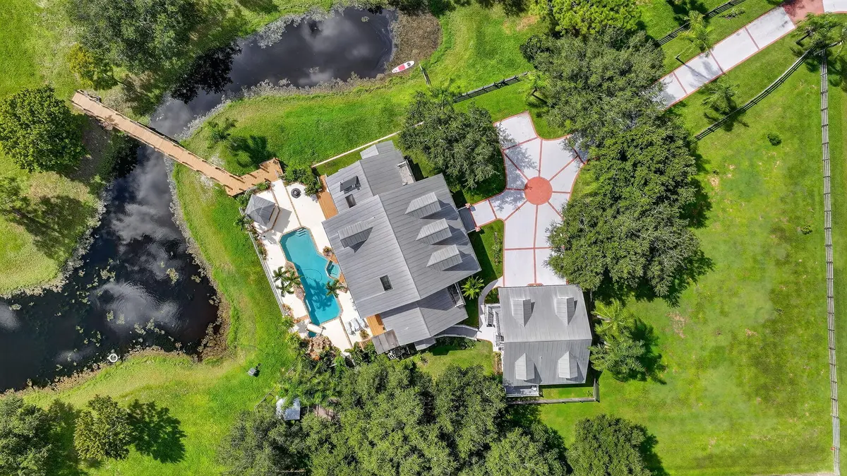 Aerial view at 4151 SW Sundown Lane, Palm City