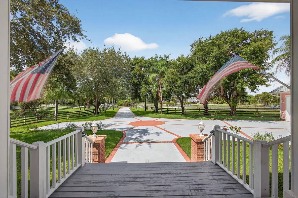 Front porch at 4151 SW Sundown Lane, Palm City