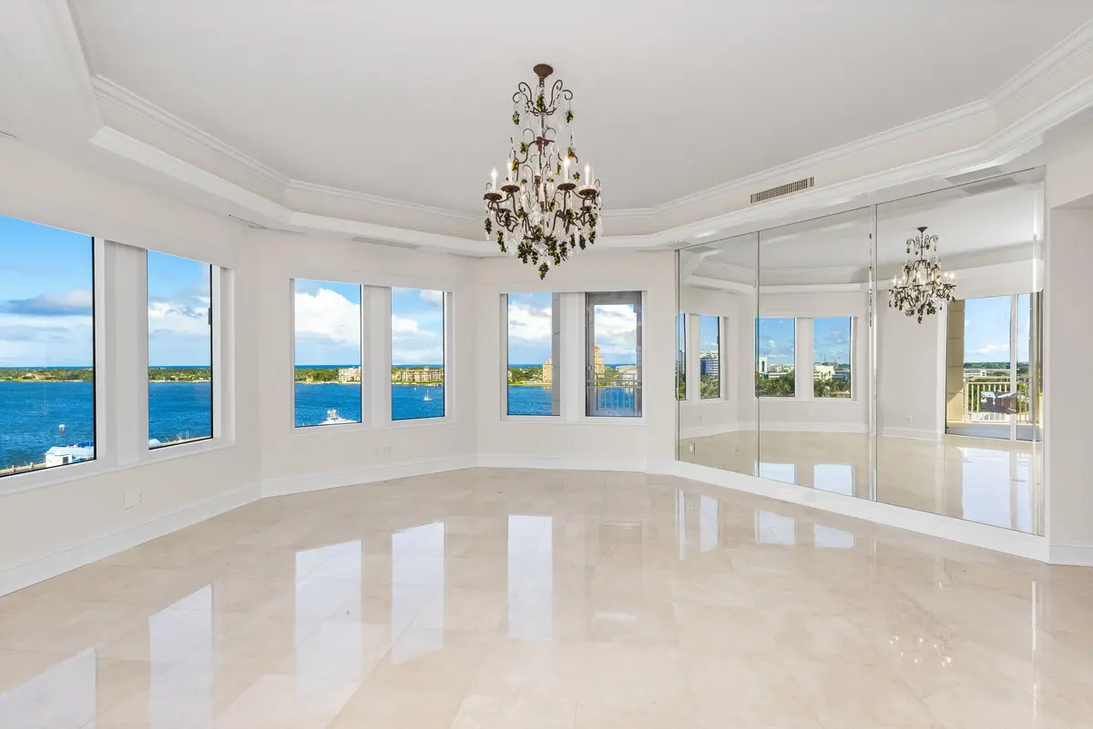 Living Room at 622 N Flagler Drive 801, West Palm Beach