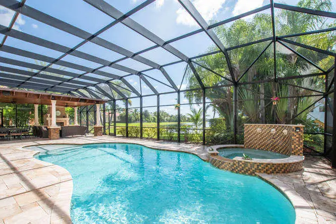 PoolJacuzzi at 2646 Treanor Terrace, Wellington