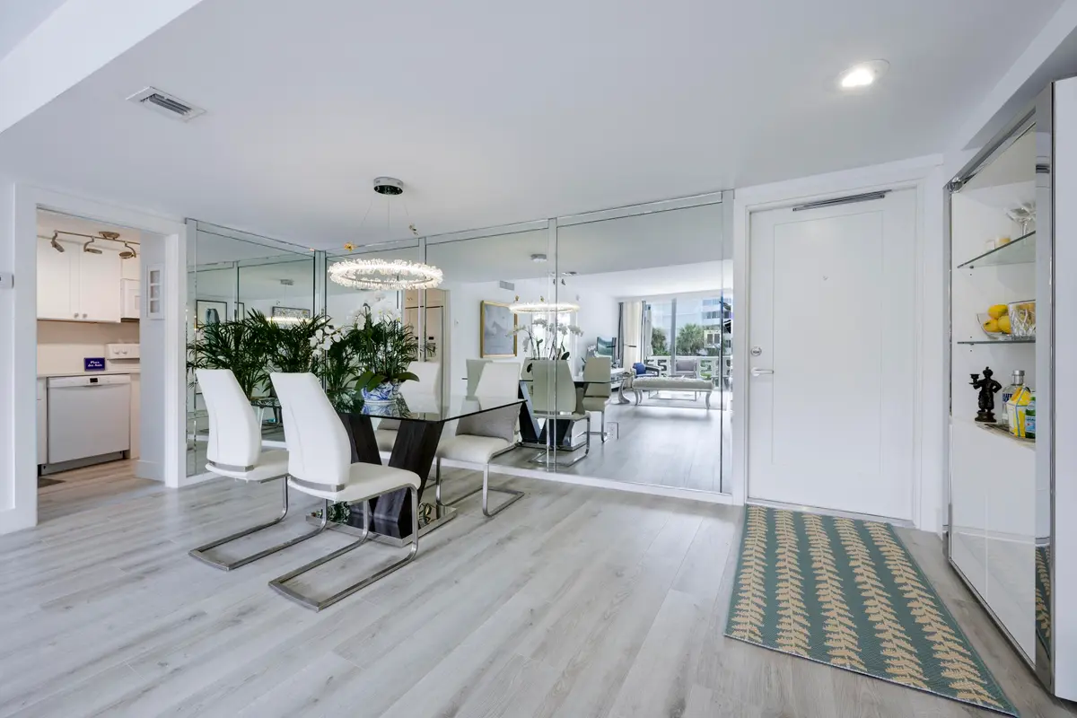 Dining Area at 2760 S Ocean Boulevard 213, Palm Beach
