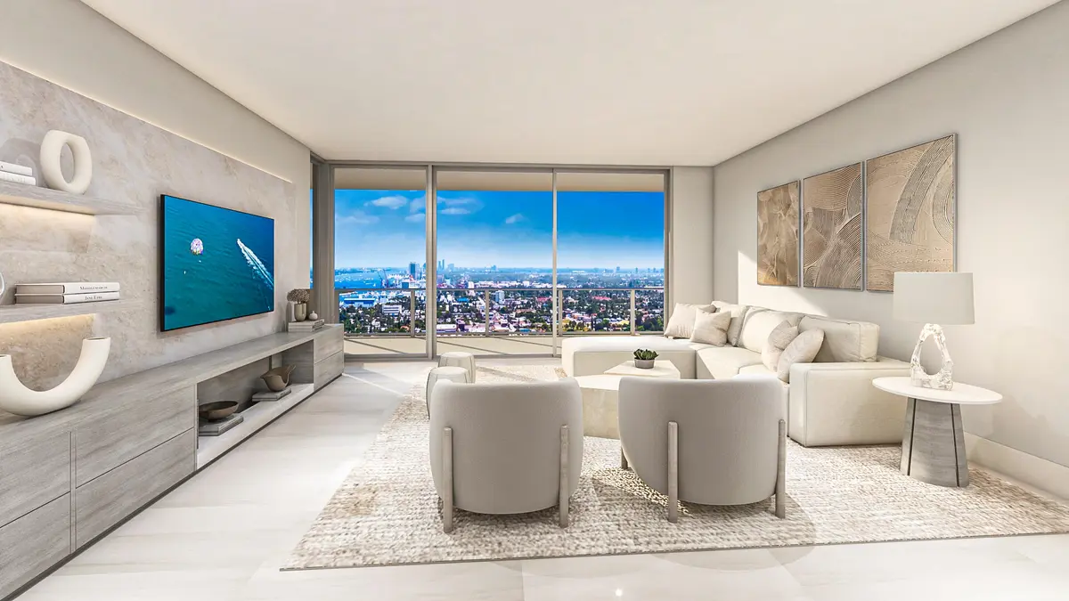 LIVING AREA at 220 Lake Shore Drive 1919, Lake Park