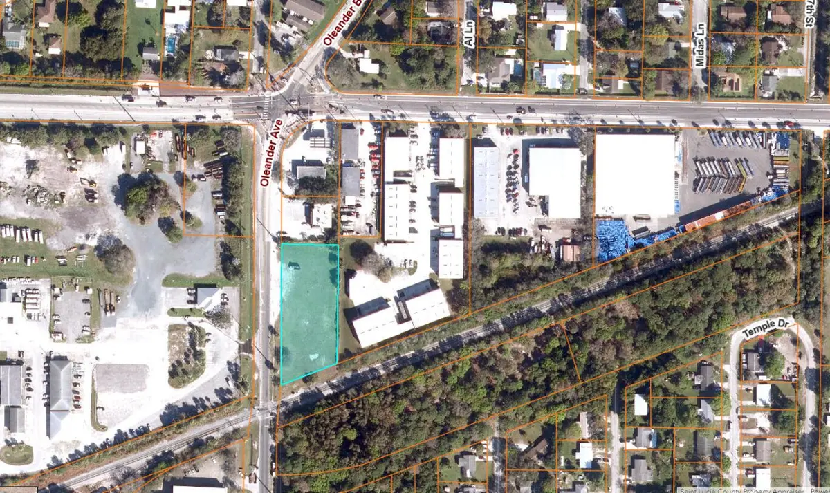 rossman county aerial 1 at 3112 Oleander Avenue, Fort Pierce