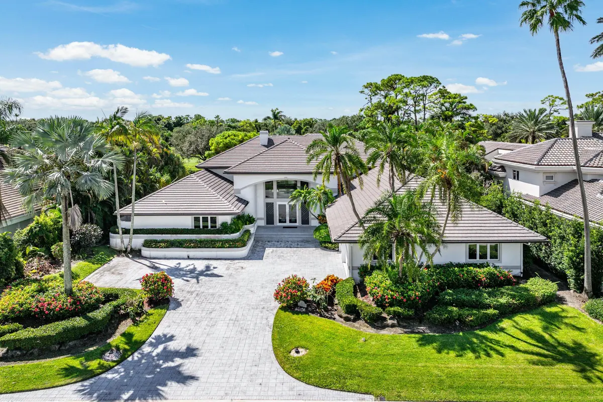 Aerial at 3200 Burgundy Drive, Palm Beach Gardens