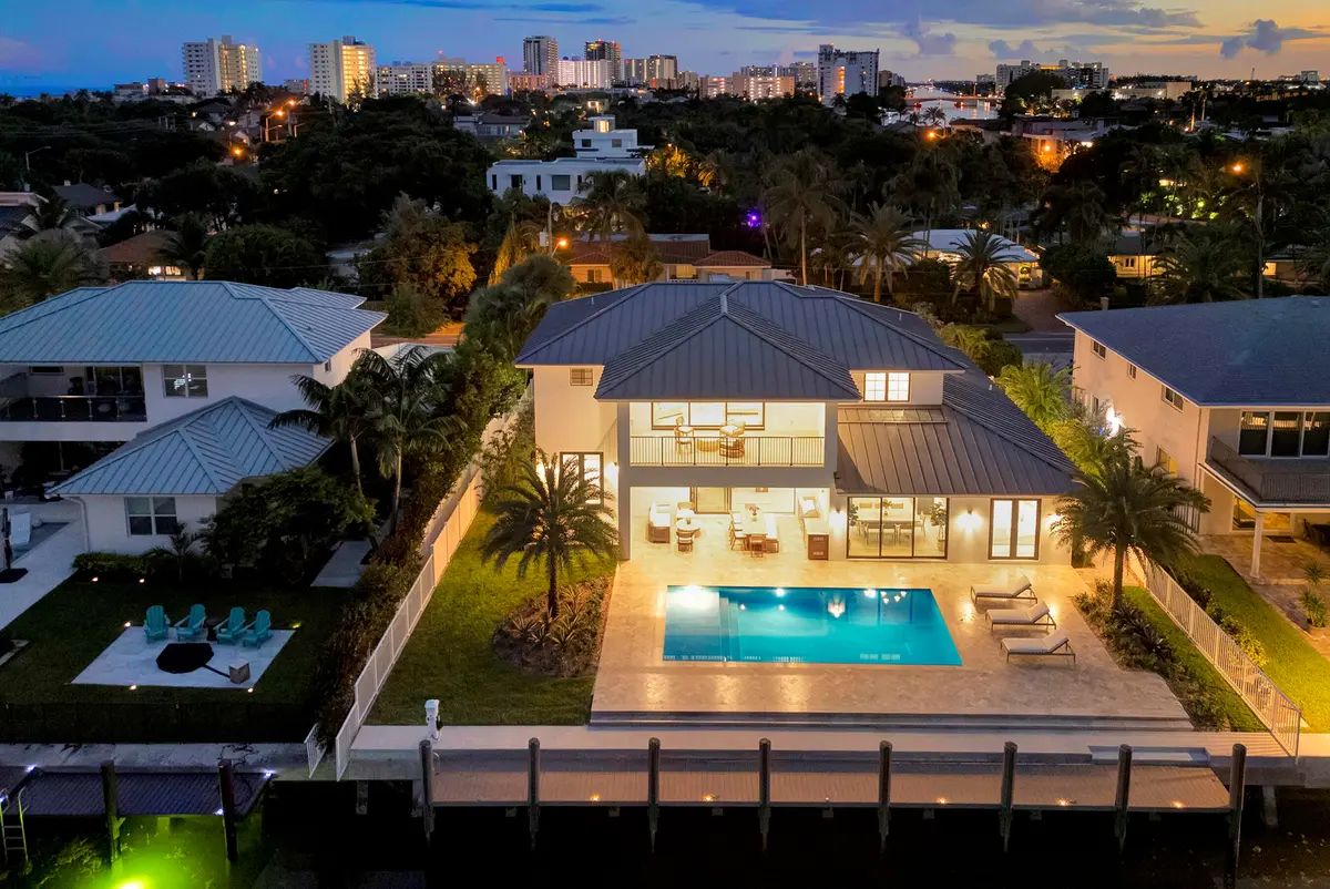 Backyard Exterior at 3205 Beacon Street, Pompano Beach