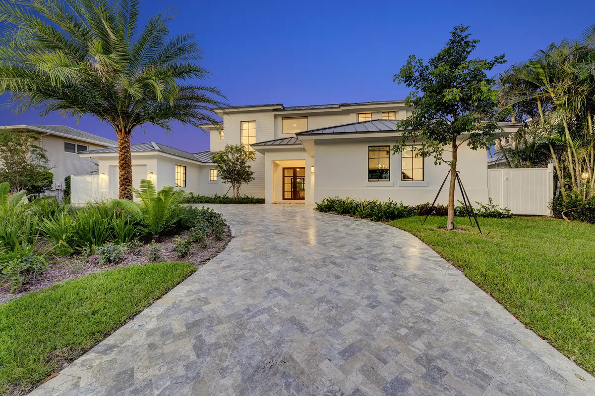 Exterior elevation at 3205 Beacon Street, Pompano Beach
