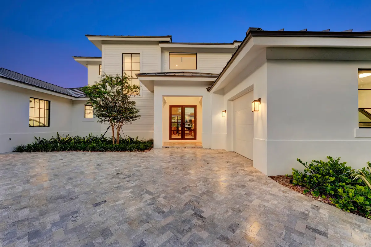 Front door at 3205 Beacon Street, Pompano Beach