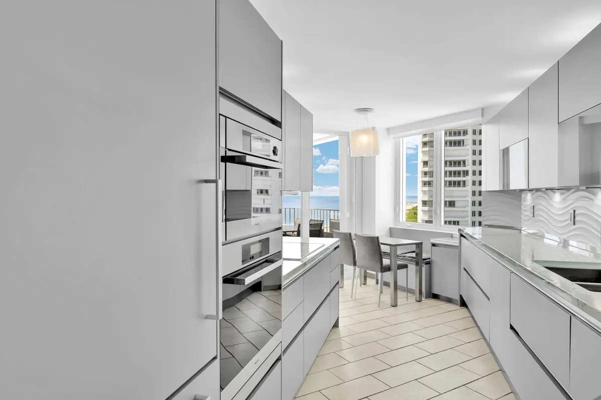 Kitchen at 500 S Ocean Boulevard 804, Boca Raton