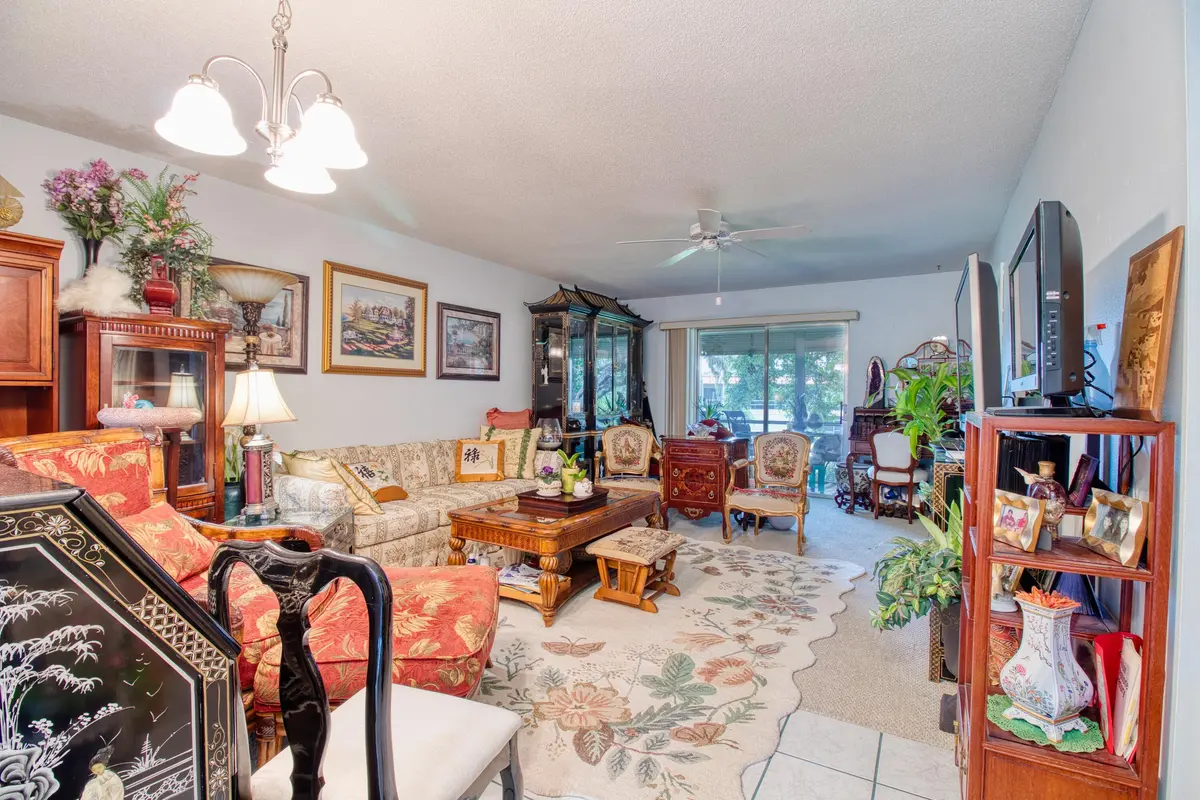 Stuart, FL Condo – Living Area at 1911 SW Palm City Road J, Stuart