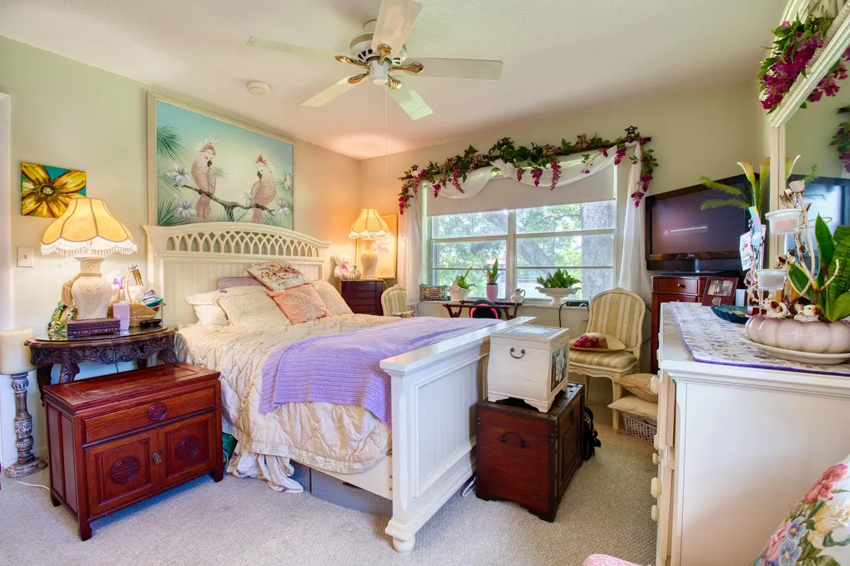 Stuart, FL Condo – Master Bedroom at 1911 SW Palm City Road J, Stuart
