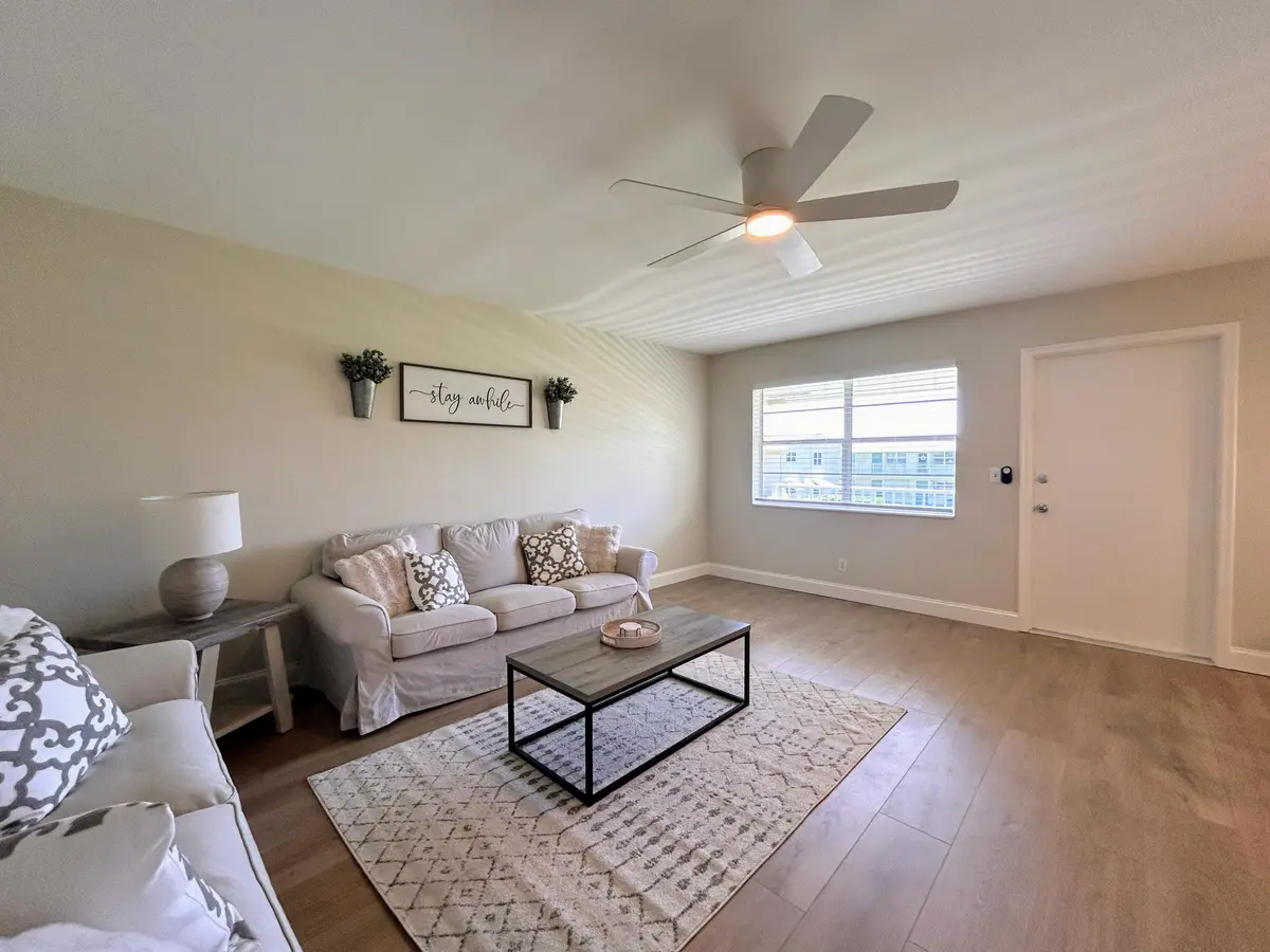 Living Room at 620 Horizons W 201, Boynton Beach