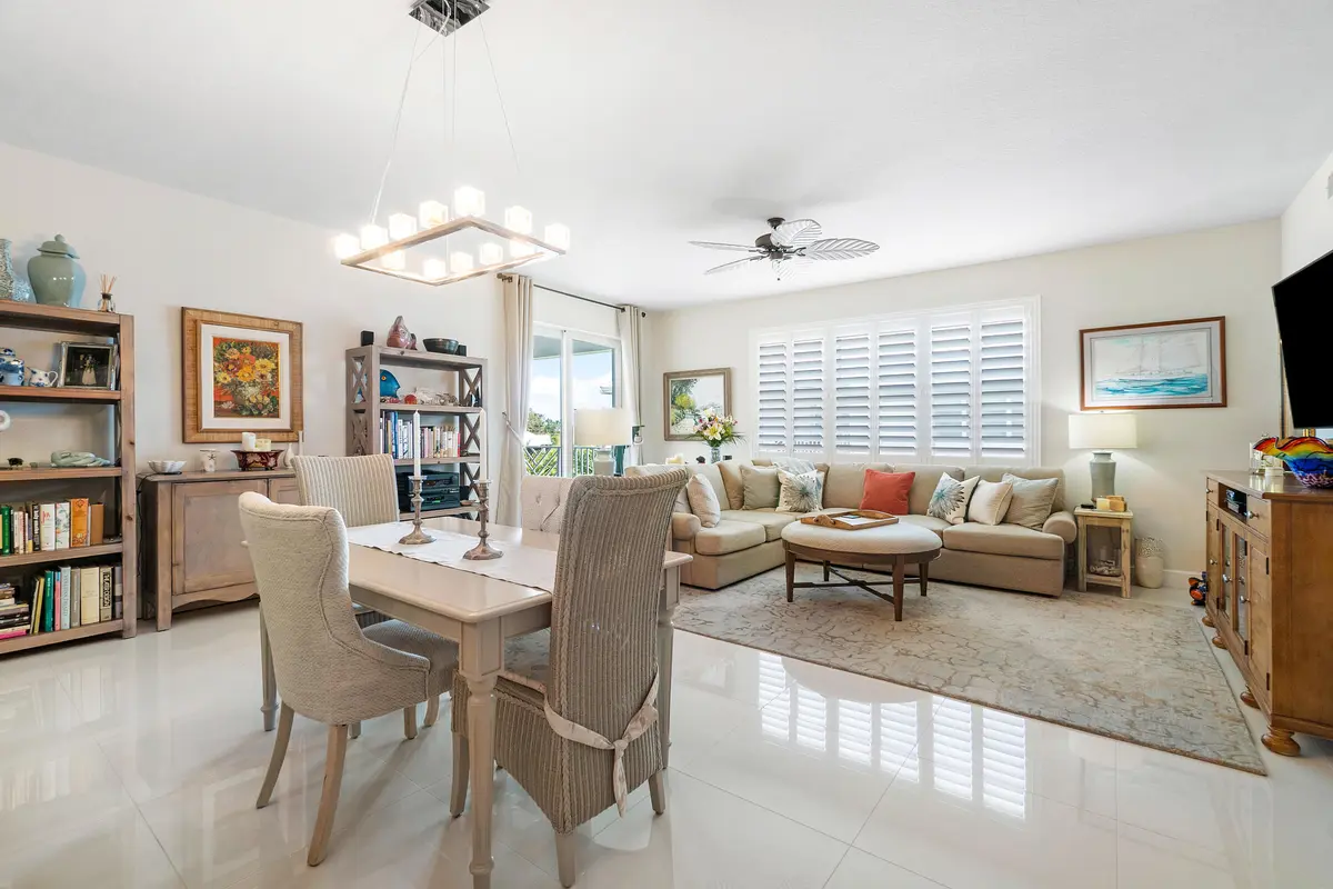 Living/Dining at 944 Bay Colony Drive, Juno Beach