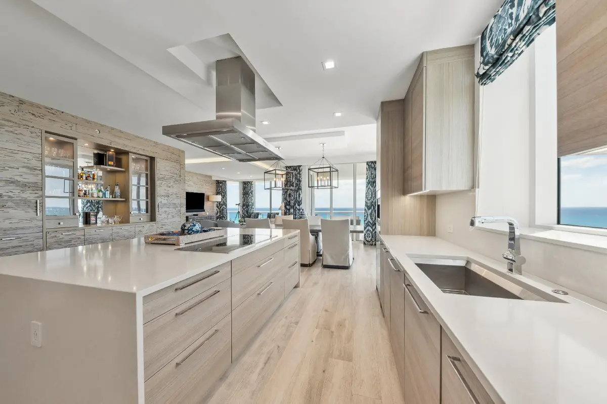 Kitchen at 3730 N Ocean Drive 10b, Singer Island