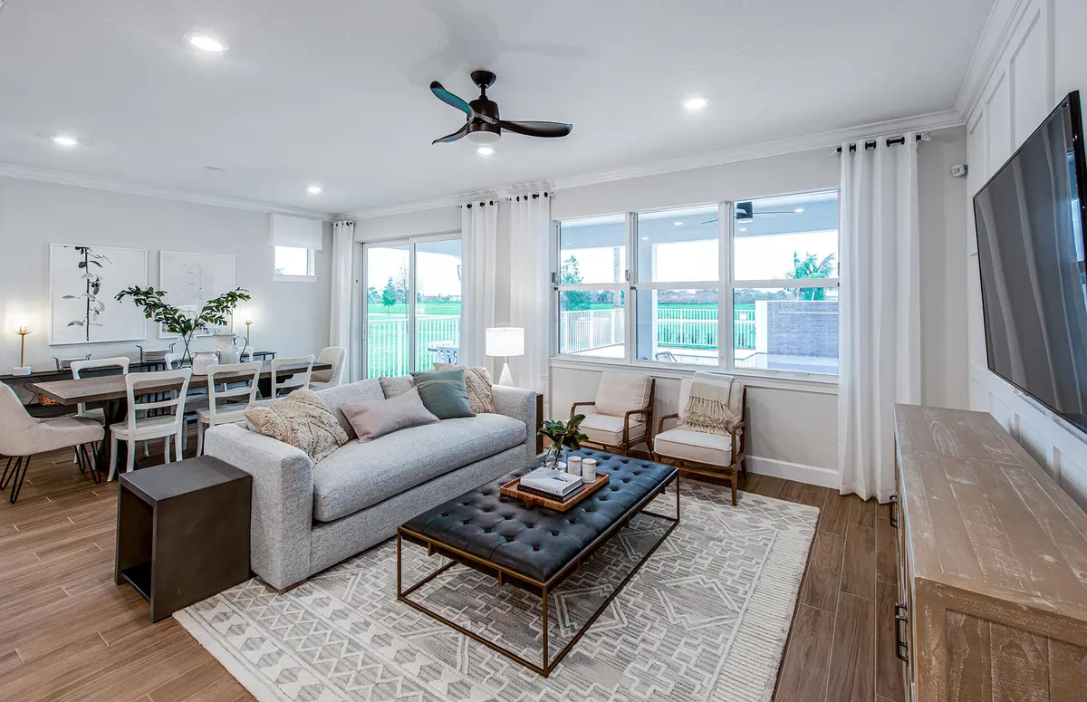 Spacious Living Area at 14197 SW Incarnadine Lane Palmary 787, Port St. Lucie