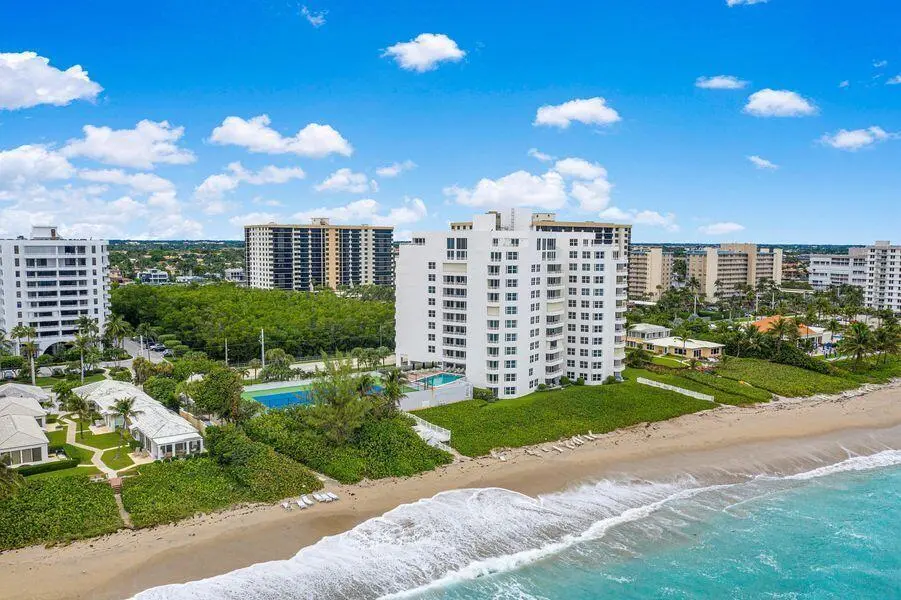 Building from water at 3407 S Ocean Boulevard 1d, Highland Beach
