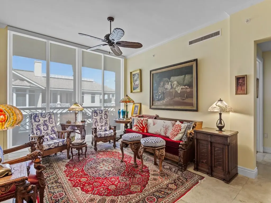 DINING ROOM VIEW at 601 N Swim Club Drive Phb, Indian River Shores