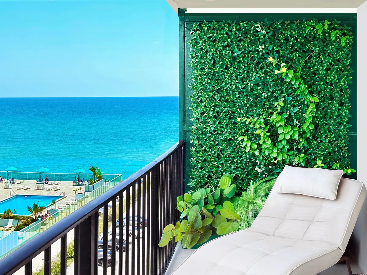 Balcony at 3460 S Ocean Boulevard 7110, Palm Beach