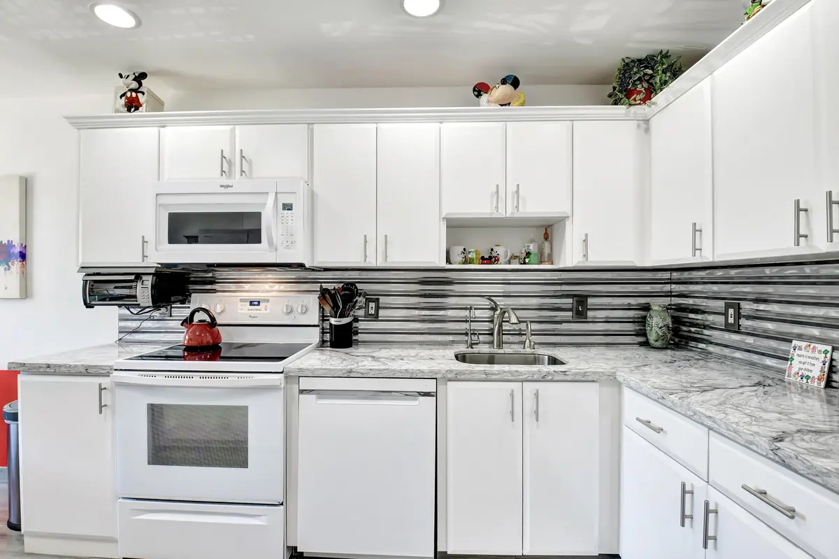 Kitchen at 15 Stratford Drive B, Boynton Beach