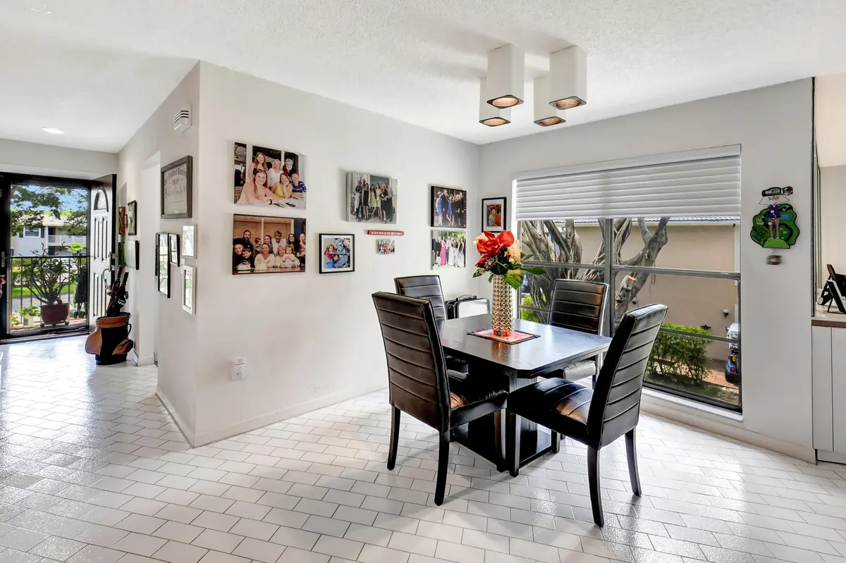 Dining Room at 15 Stratford Drive B, Boynton Beach