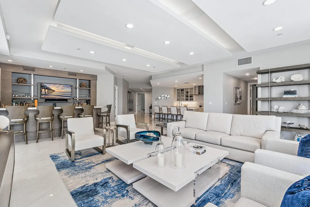Living Room at 2720 Donald Ross Road 203, Palm Beach Gardens