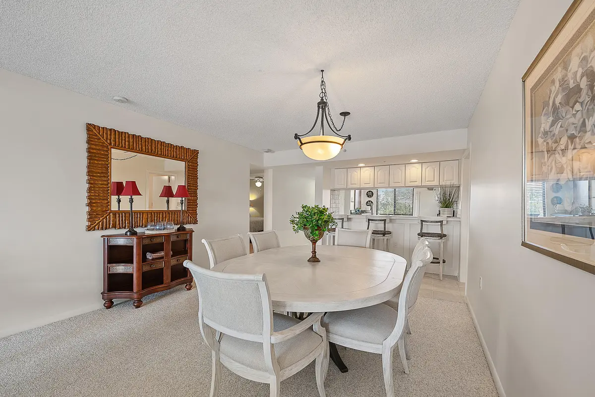 Dining Room at 1601 Marina Isle Way 402, Jupiter