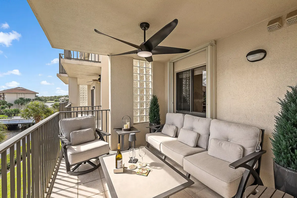 Daylight Porch View at 1601 Marina Isle Way 402, Jupiter